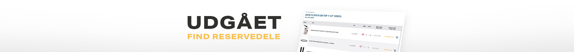 Udgået