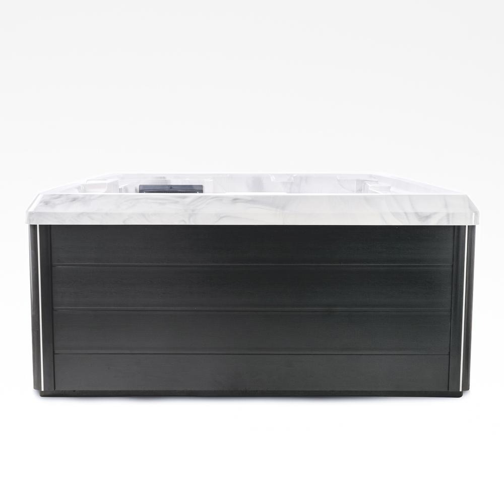 Comfortana Pro X3  Sommerhusspa NORDIC 210 x 210 x 95cm Sterling Silver