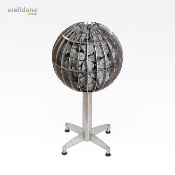 Globe, freestanding sauna heater