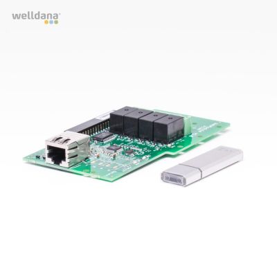 Web module for Pool Relax III + 4 extra outputs