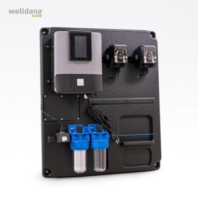 Chemical and poolcontroller  incl. dosingpumps, sencors, wifi