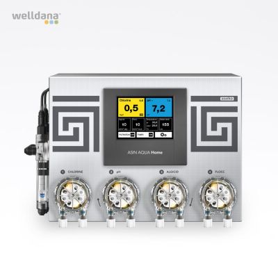 ASIN Aqua Home CLFvs, free chlorine Aseko, incl. Sensors and 4 dosing pumps