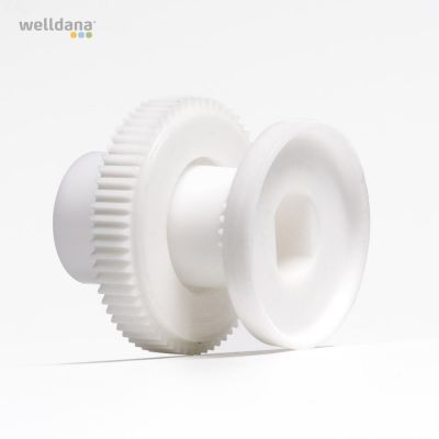 Gear set (pos. 9+10+11), f/3 way valve