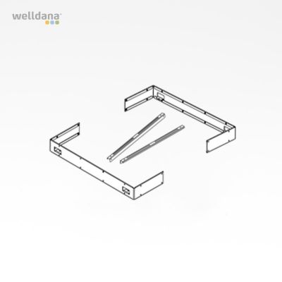 Fittings for edging set Sentiotec Concept Mini