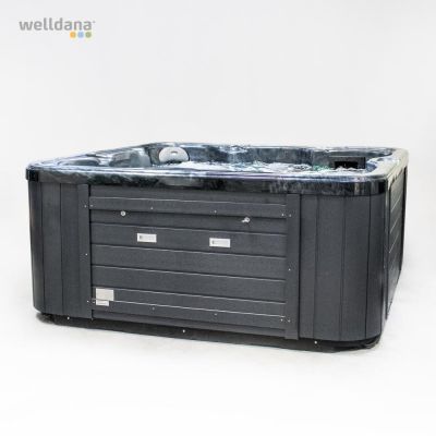 Comfortana Pro II. Med cover  Akryl: Storm Cloud. Kabinet: Antracit