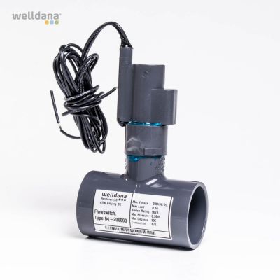 Aqualarm, 48mm flowswitch max 300V AC/DC, 0.5A, 50W