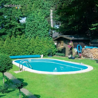 Oval pool Toscana