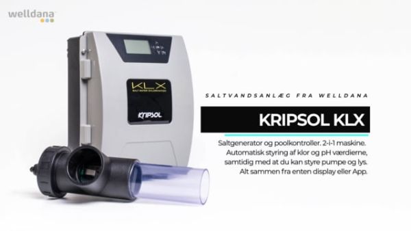 Saltgenerator KLX 33 33 g/h m.pool størrelse 150 m3