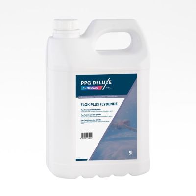 FLOCCULANT PLUS LIQUID 5 liter  Removes microparticles/for filter with sand/glass