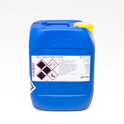 Liquid chlorine 15% - 12kg Black container