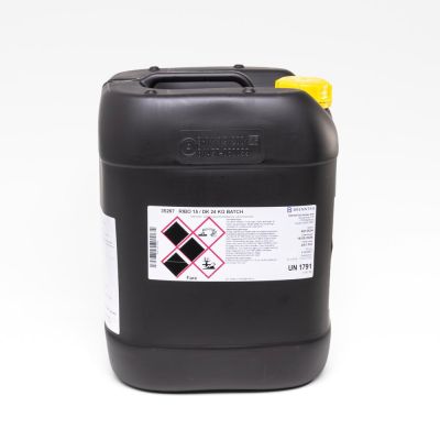Liquid chlorine 15% - 24kg Black container