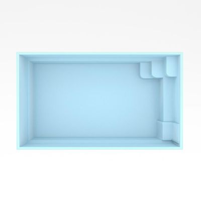Fiber pool model Victoria 4,7 x 2,7 x 1,3 m