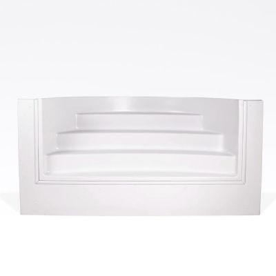 Stairs Classic  Ø 2,5 meter x H  1,2 m  4 trin White