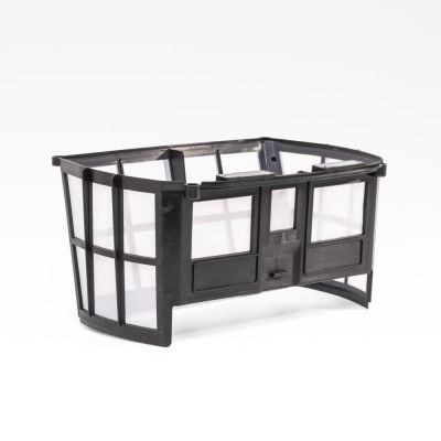Filter basket without top cover