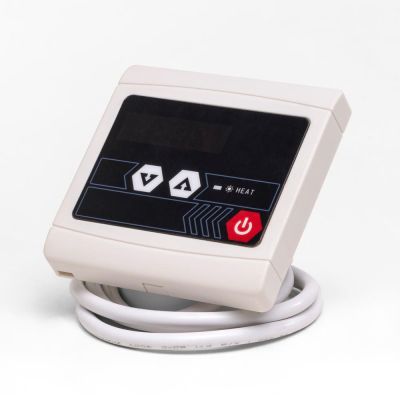 Firkantet display f. on/off  +  Super Silent  Touch panel