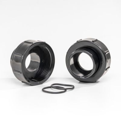 Union set 50 mm incl. O-ring til alle Fairland, sæt a 2 st (Blå)