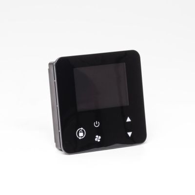 Touch panel f. Inverter plus heat pump  black