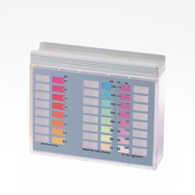 Test kit for pH/Free chlorine/alkalinity