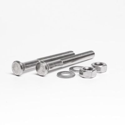 Screw set for steps AISI 316