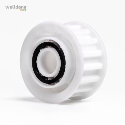 Pulley f. flat shaft - TT