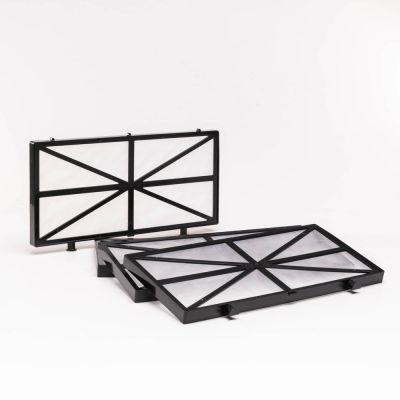 SR, RC filter plates. 100 µm set of 4