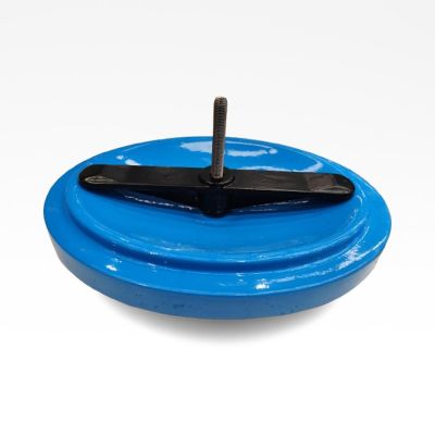 Lid for man hole for FB-filter