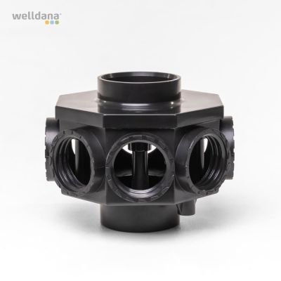 Collector hoved f. Bilbao filter  f. 8 arm 1 1/2