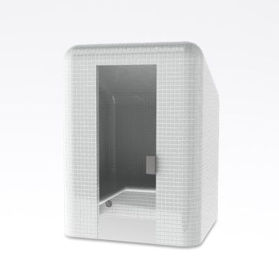 Harvia Tacco Steam cabin, without cladding Polystyrene, water resistant, 166.0x225.0x166.0cm