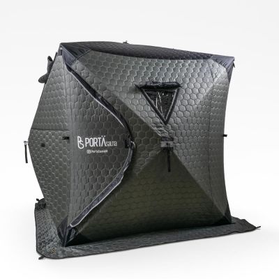 PortaSauna Hex 1.8m x 1.8m x 2.1m Includes tent, wood-burning stove, lighting set, s