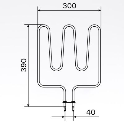 1500W element, 240V