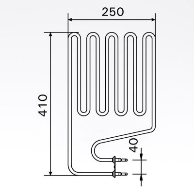 Heating element 2000W Elegance/Senator