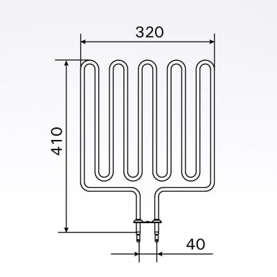 2500W element, 230V