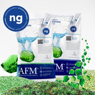 AFM Activated glass filter media