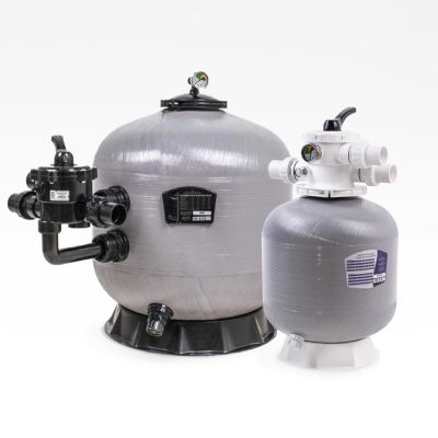 Welldana® sand filters, GREY Side and top mounted 