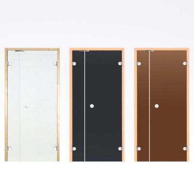 Havia sauna door with side panel