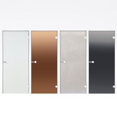 Doors for steam cabins